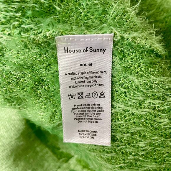 House of Sunny Green Hockey Dress - Picture 5 of 6